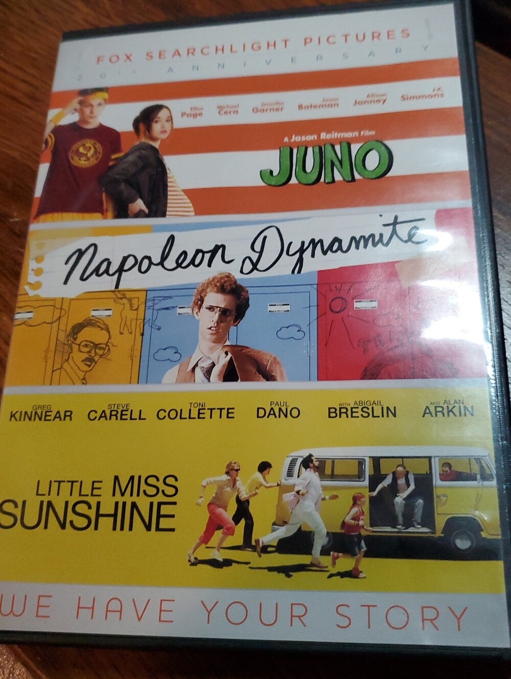 Napoleon Dynamite - Juno - Little Miss Sunshine DVD